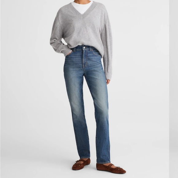Madewell Denim - Madewell The Perfect Vintage Straight Leg Jean Size 27 Women's Medium Wash Denim